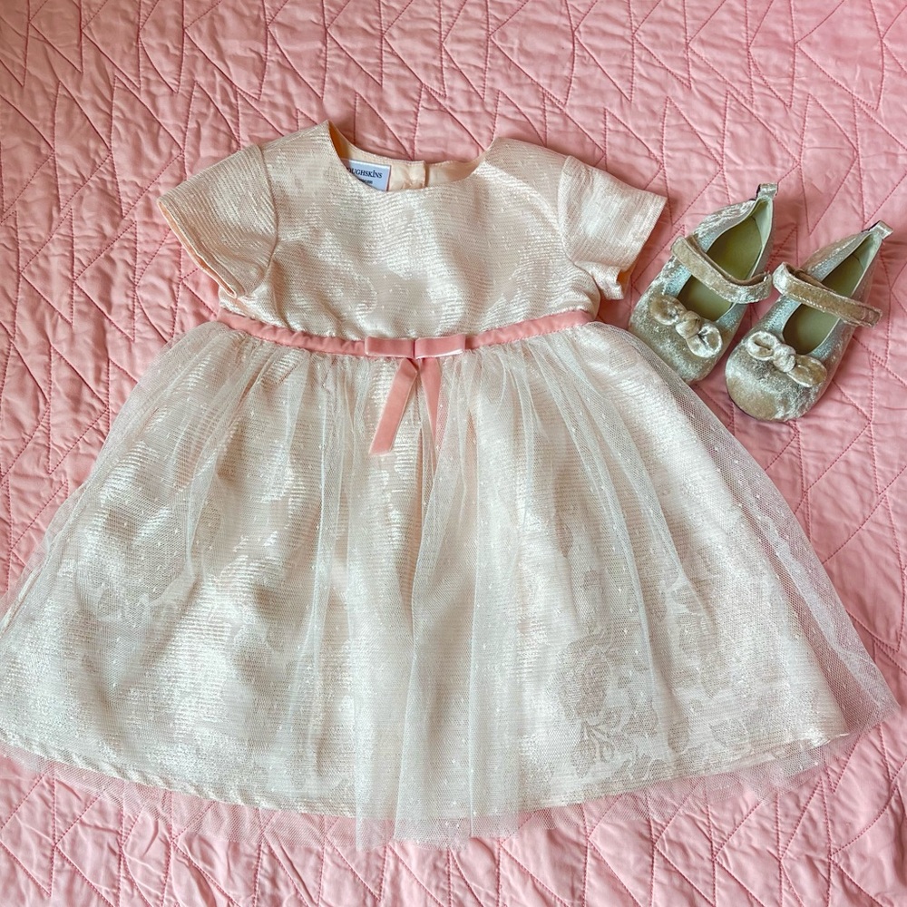 Bundle- dress and shoes for 18 month old baby!!
